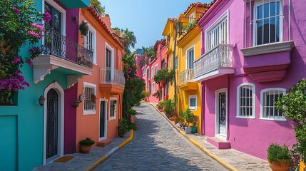 Fototapeta premium street in the old town