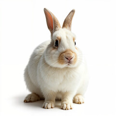 Obraz premium white rabbit