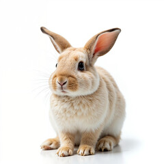 Fototapeta premium white rabbit