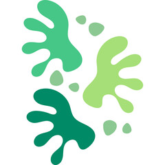 Abstract Coral Shape