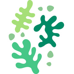 Abstract Coral Shape