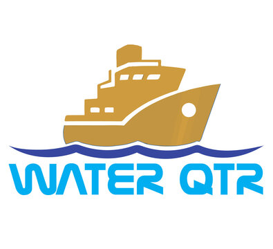 Creative Logo Design For Ship Icon Design Water Qtr logo