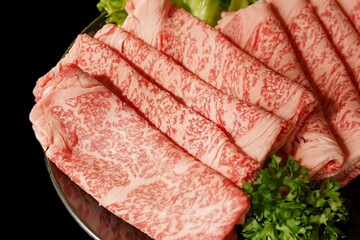 黒毛和牛赤身スライス切り落とし　すき焼き・しゃぶしゃぶ