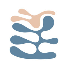 Abstract Leaves Shape