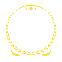 Gold Laurel Award Emblem