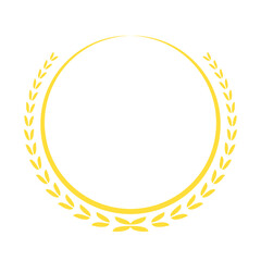 Gold Laurel Award Emblem