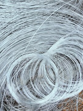 close up of a wire steel 