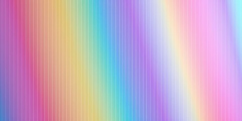 Vertical stripes of pastel rainbow colors creating a gradient effect in the background, watercolor effect, calming atmosphere, soft stripes