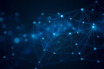 Fototapeta premium Digital background perfect for tech processes, neural networks, artificial intelligence, data transfer and encryption, digital archives, sound and graphic presentations, science, education