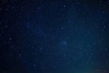 Obraz premium Starry Night Sky Filled with Galaxies