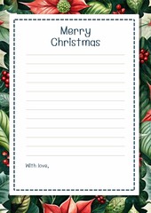 Elegant Christmas cards with space for personalized messages, featuring festive language-themed designs. Perfect for heartfelt greetings in multiple languages, ideal for teachers, students.