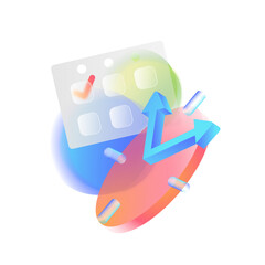 Calendar and clock for time management