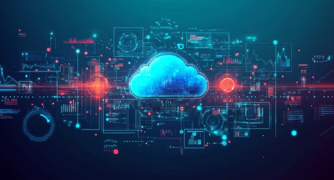 Cloud Technology Architecture with Digital Cloud Computing for Scalable Applications and Services