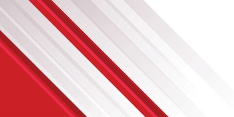 Modern red and white abstract background