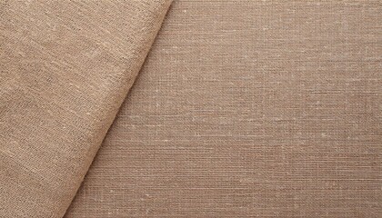 Rough beige fabric texture background, perfect for fashion designers and tailors