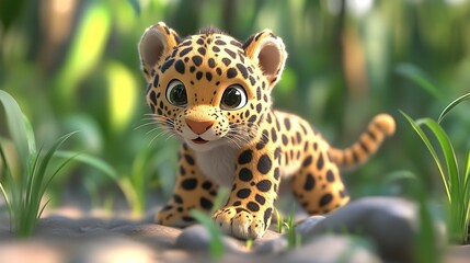 giraffe in the grass