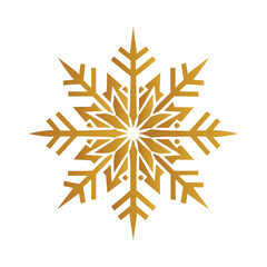 Snowflake Jewelry Vector - Delicate White Crystal Design for Winter Holiday Decor, Elegant and Intricate Art