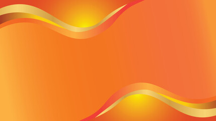 Abstract background in Gold, dark and green color