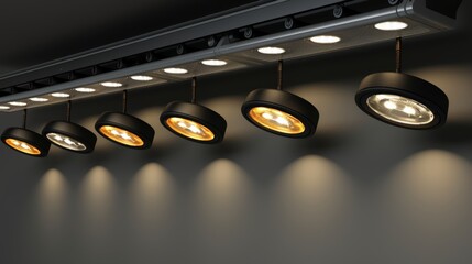 Contemporary clip on led track lighting fixtures for stylish and efficient illumination