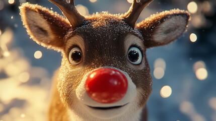 Rudolph the Red-Nosed Reindeer with Frosted Nose