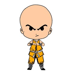 Kids with kungfu style