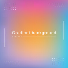 Modern Poster Gradient Mesh Background Template