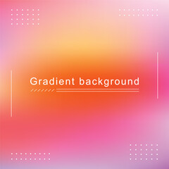 Modern Poster Gradient Mesh Background Template