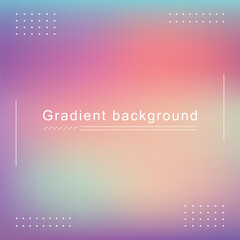 Modern Poster Gradient Mesh Background Template
