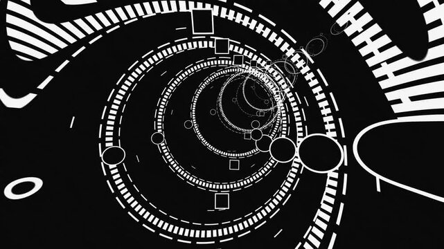 Visual Tunnel Loop motion