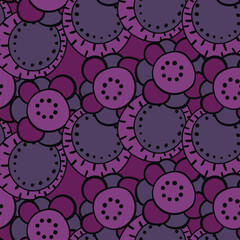 Seamless pattern with geometric aboriginal ornament. Ethnic tribal rounded color background. Afican, australian motiph. Dots painting. Vector illustration, template design for cloth, card, fabric.