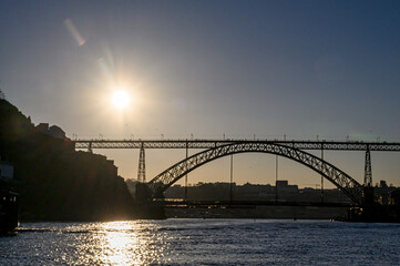 Dom Luis I Bridge, Porto, Portugal