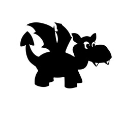 Dragon Unicorn Illustration
