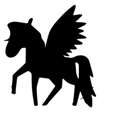 Dragon Unicorn Illustration
