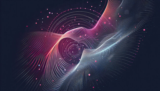 visualization of fractal realms. digital art.