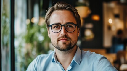 European entrepreneur exploring remote banking advisory options in Reykjavik, Iceland