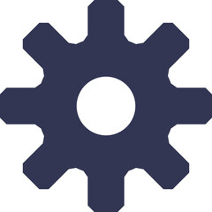 Gear icon symbolizing settings or configuration in HUDElement5.