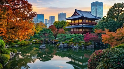 Obraz premium Museum assistant roles for teens in Tokyo, Japan, offering insights into cultural preservation