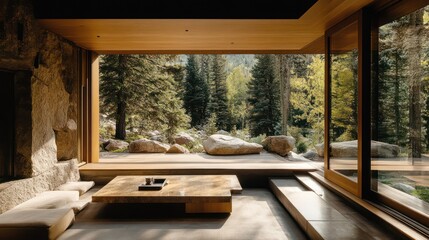 Phone-free retreat in the Rocky Mountains, USA, embracing outdoor serenity