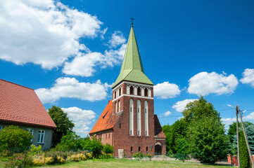 Church of St. Anthony in Sarnowo, Warmian-Masurian Voivodeship, Poland