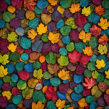 Fallen Leaves of Many Colours