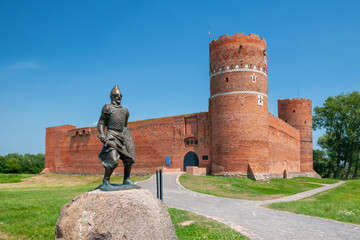 Castle of the Masovian Dukes. The castle was built in the fourteenth or fifteenth century by the Masovian Duke Siemowit III. The castle is located in Ciechanow, Masovian voivodeship, in Poland © Darek Bednarek