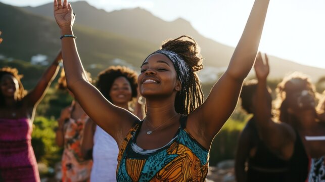 Youth empowerment offline retreat in Cape Town, South Africa, inspiring resilience and creativity