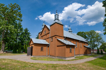 Wooden Church of St. Stanislaus in Lekowo, Masovian Voivodeship, Poland	