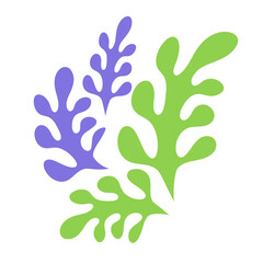 Abstract Leaves Shape