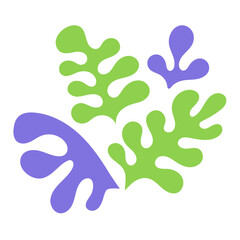 Abstract Leaves Shape