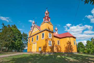 Church of St. Anne in Dąbrówka, Masovian Voivodeship, Poland