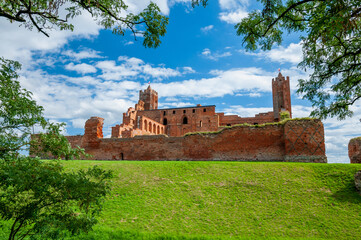 Radzyn Chelminski Castle ruins, Kuyavian-Pomeranian Voivodeship, Poland