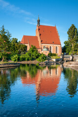 Fototapeta premium St. Martin and St. Nicholas Cathedral. Bydgoszcz, Kuyavian-Pomeranian Voivodeship, Poland