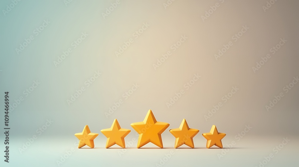 Aufkleber Customer Satisfaction Rating Application Interface with Five Star System for Comprehensive Feedback Collection and Analysis