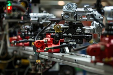 Robotic Precision: Automated Assembly Line Enhancing Car Manufacturing Process